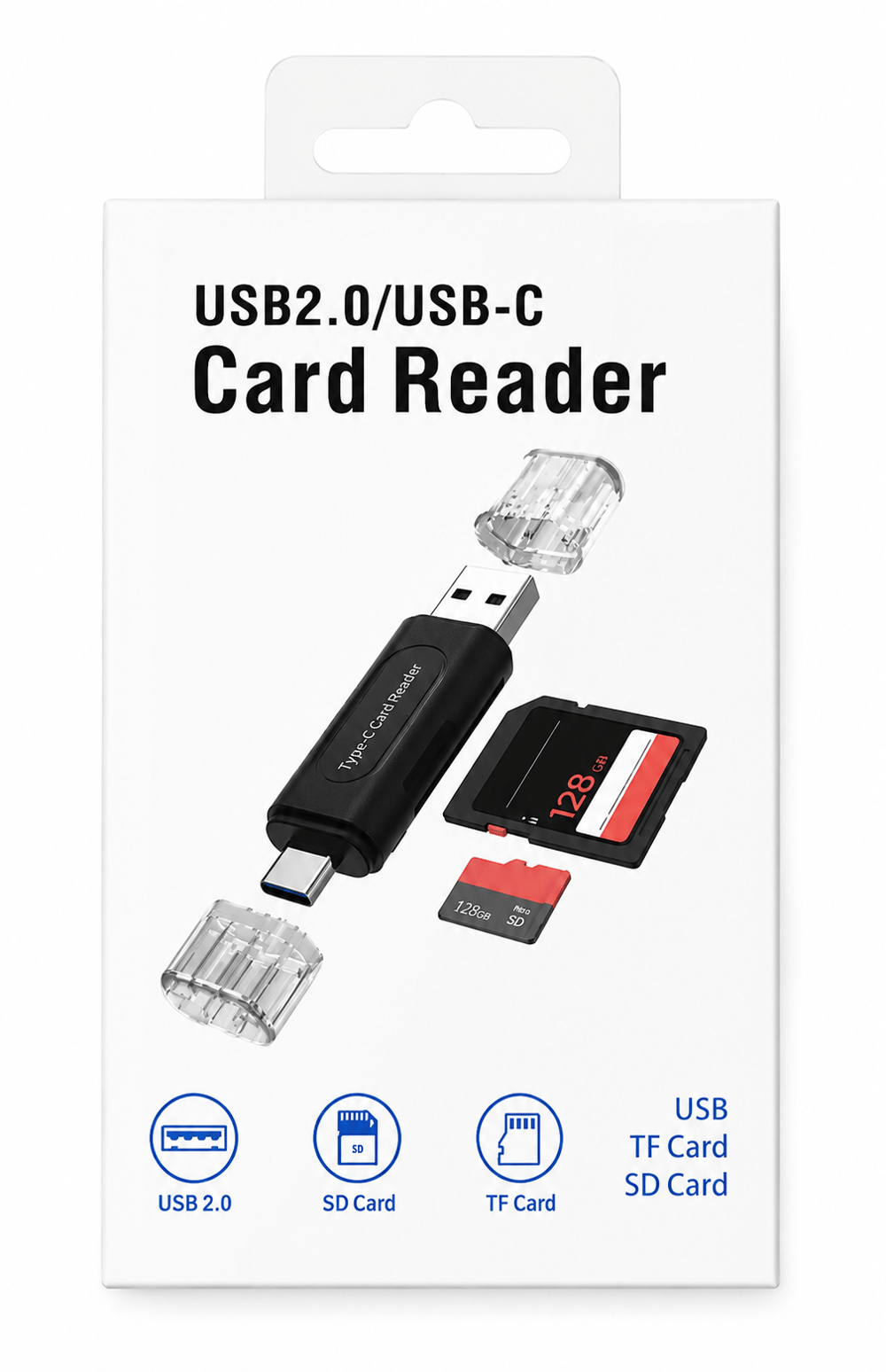 MiniHub 2in1 Kart Okuyucu Adaptör