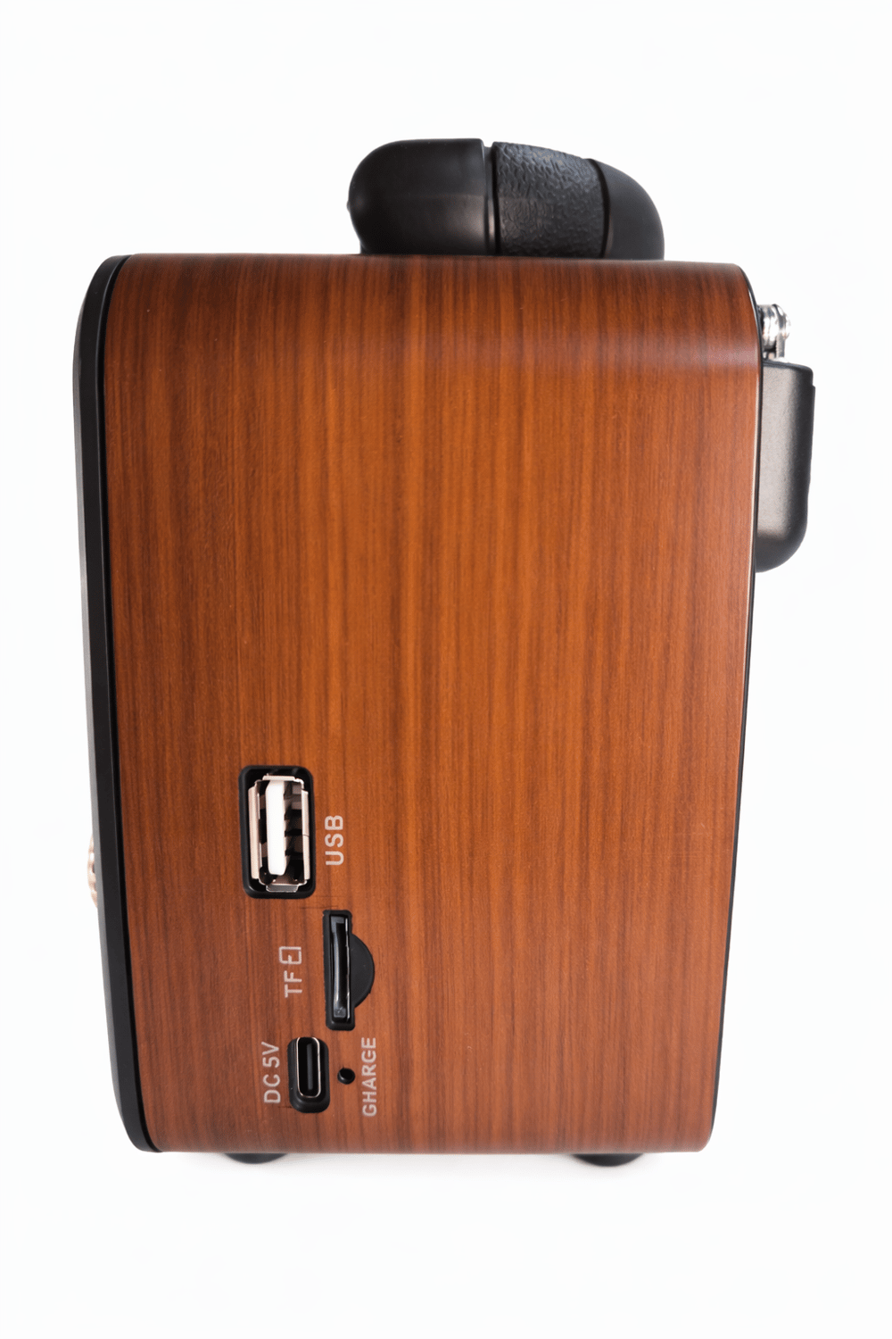NS-8092BT Nostaljik Radyo Görünümlü Bluetooth,Hafıza Kartı,Usb Bellek,Aux Ve Radyo Destekli Hoparlör Açık Ahşap