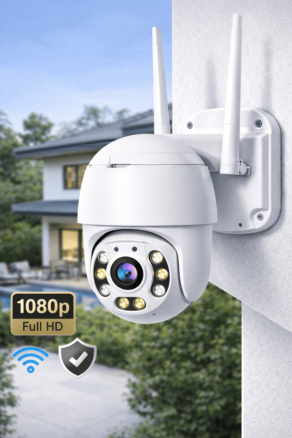 O-KAM-3038 3MP WiFi PTZ Dış Mekan Kamera – Gece Görüşlü