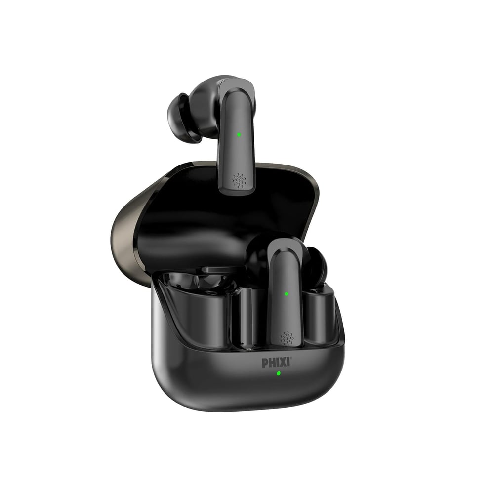 Phixi Force S70 ENC USB-C Hızlı Şarj Destekli Bluetooth Kulaklık Siyah