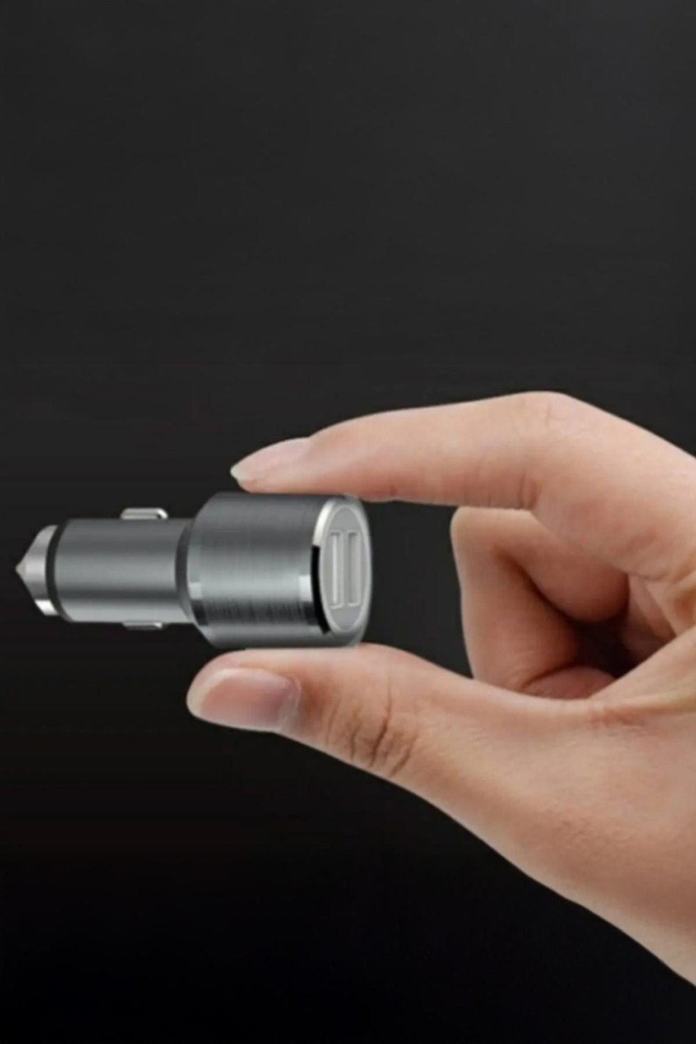 TELKUR Çift Usb Çıkışlı Metal Başlıklı Araç Şarj Cihazı ( Micro Kablo Hediyeli )
