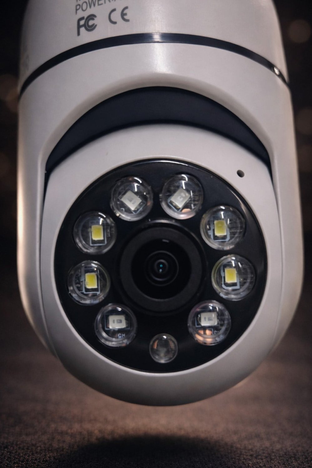 TELKUR Cmr-19 Wifi 360 Panoramik Ampul Kamera Gece Görüş Ses Akıllı Hareket Algılayıcı Güvenlik Kamerası