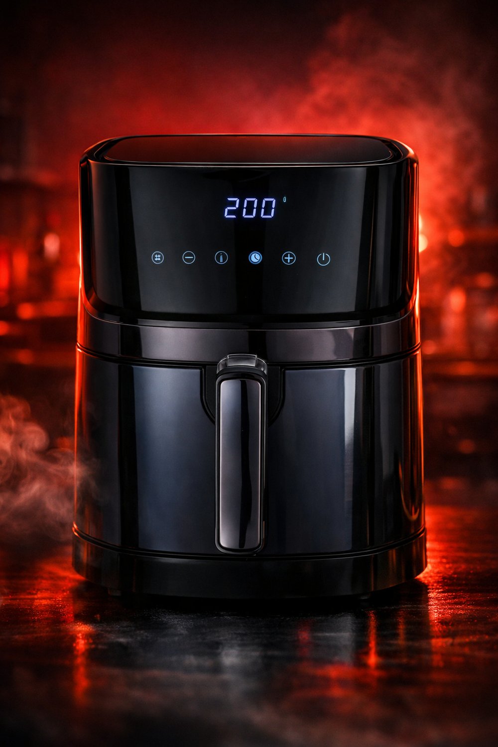 TRİDENT TAF-506 DIGITAL AIRFRYER 6 LİTRE SİYAH
