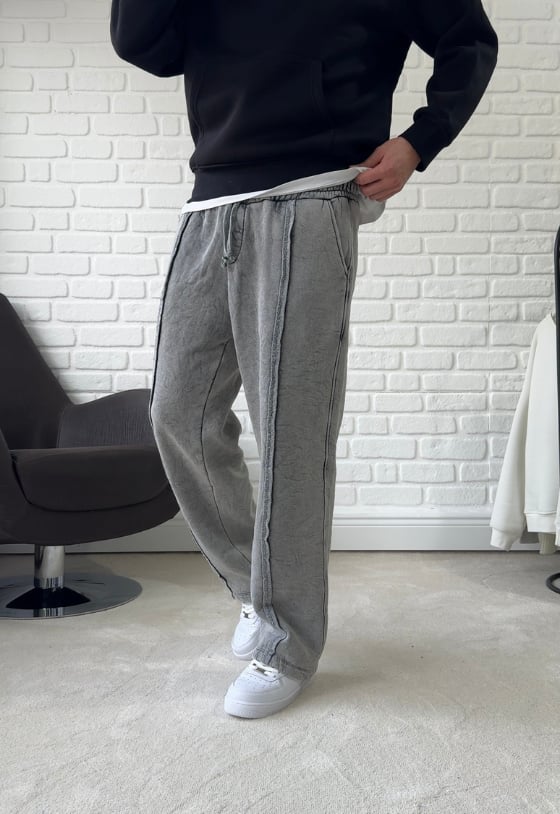 Premium Kalite Oversize Yıkamalı Eşofman Altı