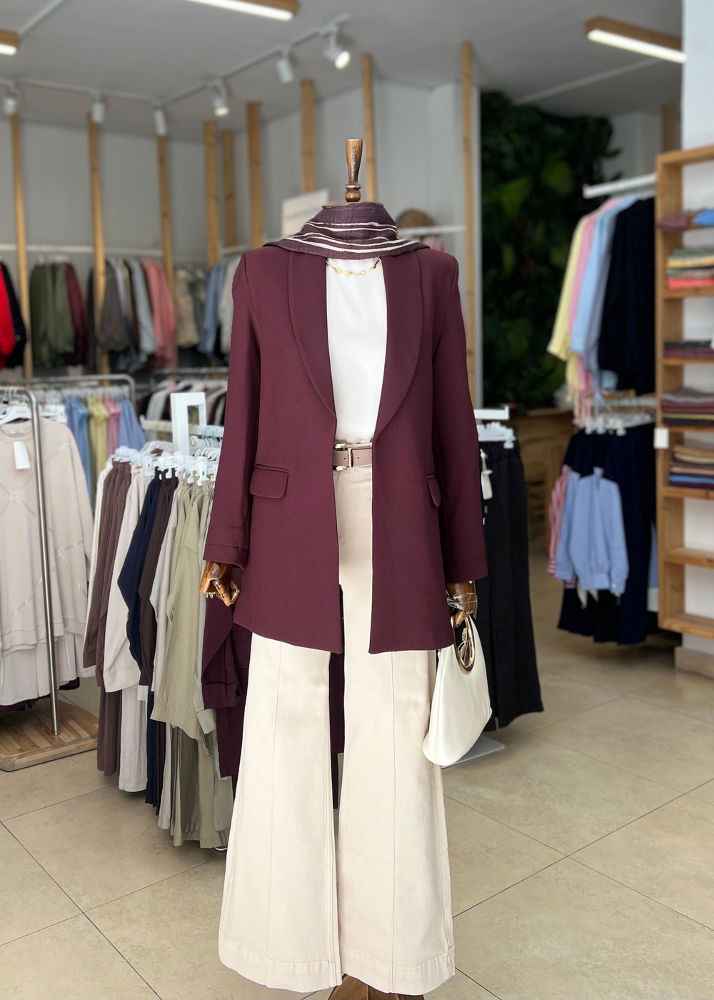 ŞAL YAKA BLAZER CEKET