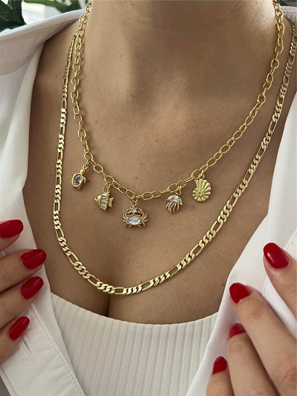 OLESYA SEA CHARM KOLYELER