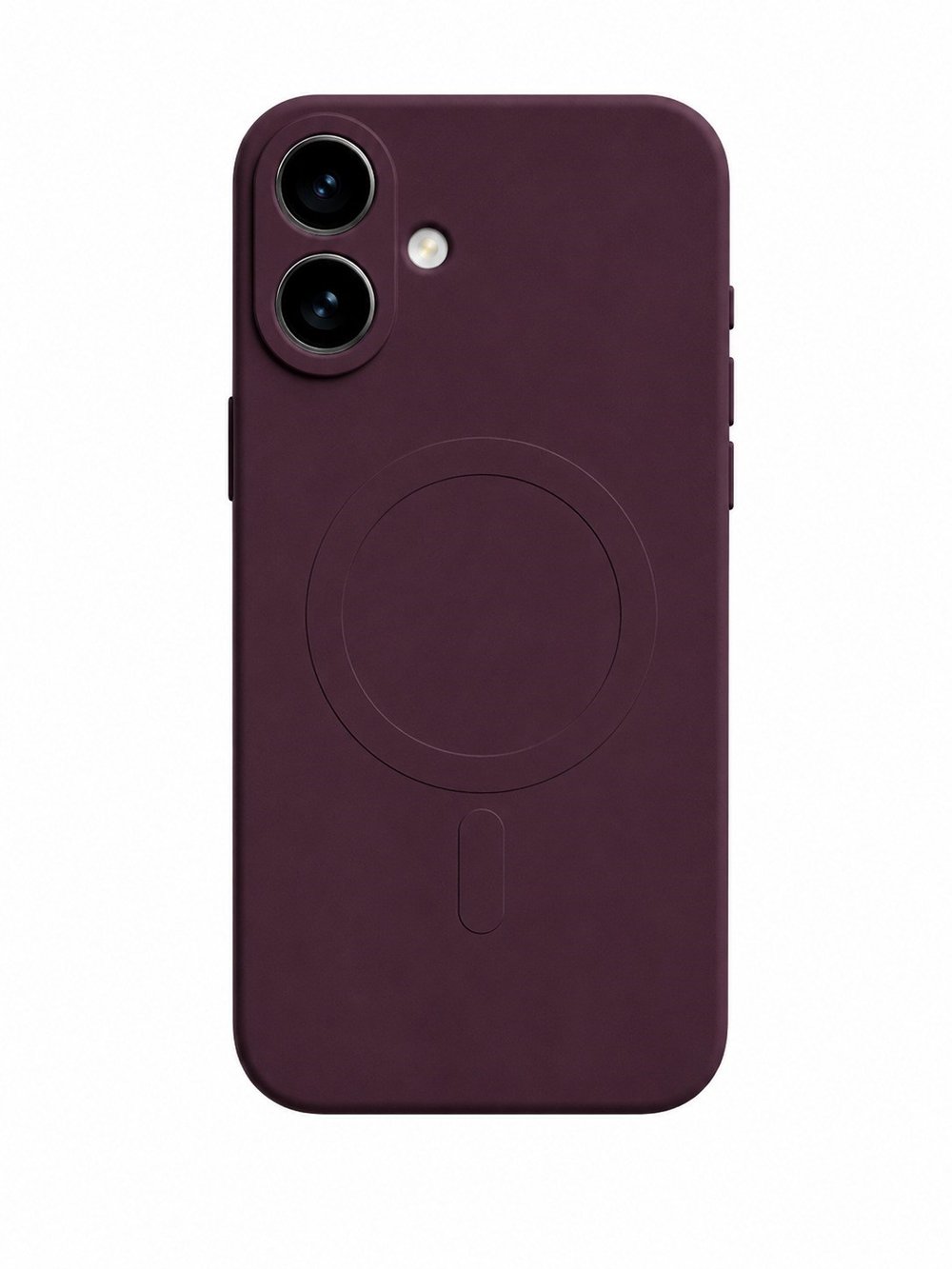 iPHONE 16 PLUS MAGSAFE KAMERA KORUMALI KILIF BORDO