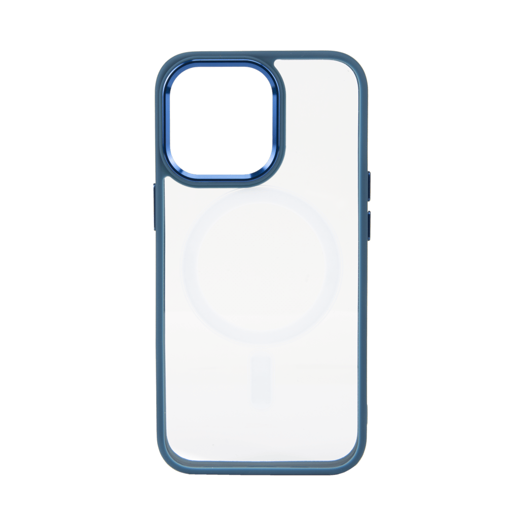 ITHINK IPH. 14 MAGSAFE RENKLİ KAPAK ( MAVİ )