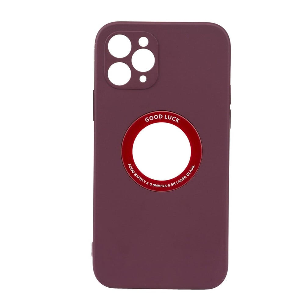 ITHINK IPH. 13 PRO GOODLUCK LOGO KORUMALI KAPAK ( MOR )