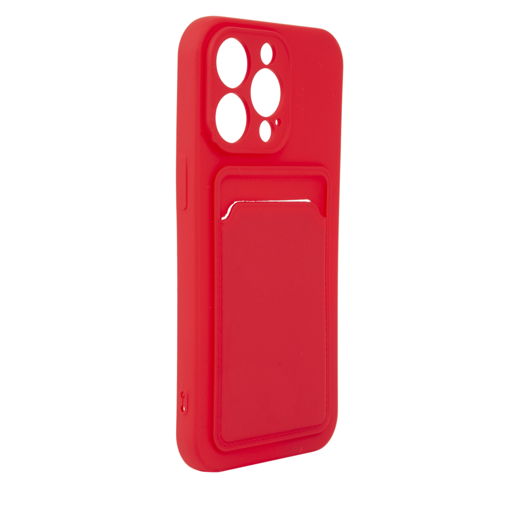 ITHINK IPH. 13 PRO MAX DOKULU CÜZDAN KAPAK ( KIRMIZI )