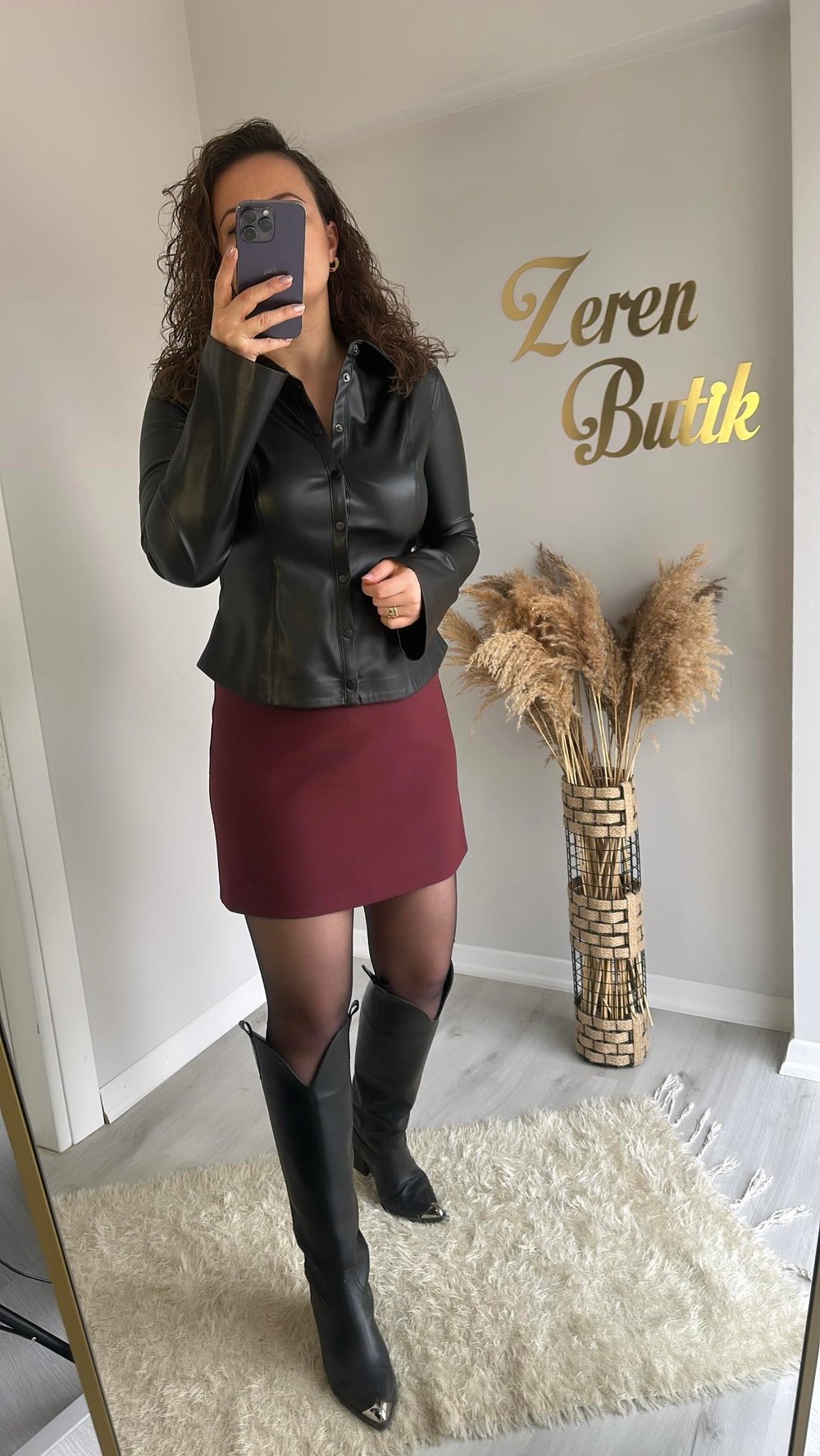 BORDO MİNİ ETEK