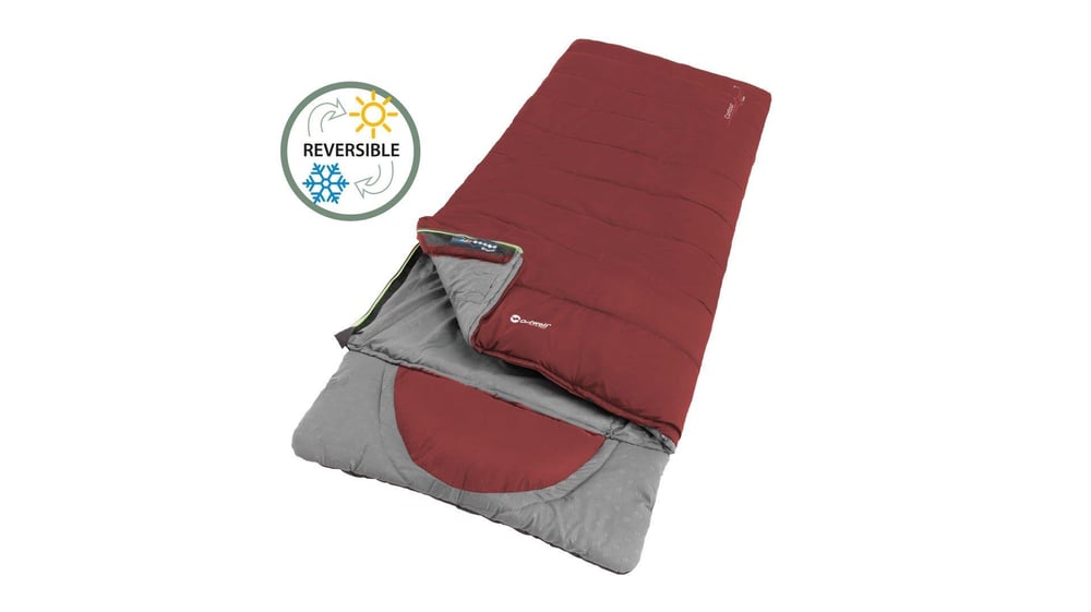 Outwell Contour Lux Red -19°C İki Taraflı Kullanılabilen Uyku Tulumu