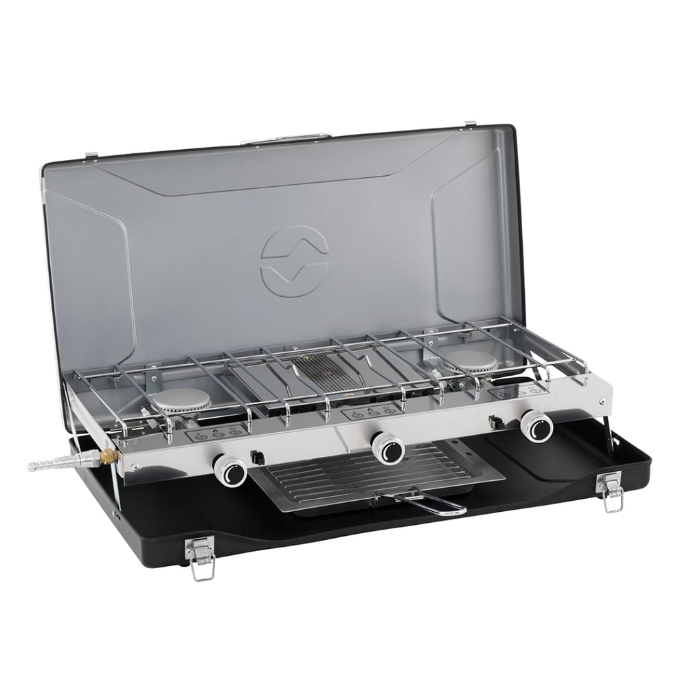 Outwell Kirishima Trio Stove Üçlü Kamp & Karavan Ocağı LPG Çıkışlı