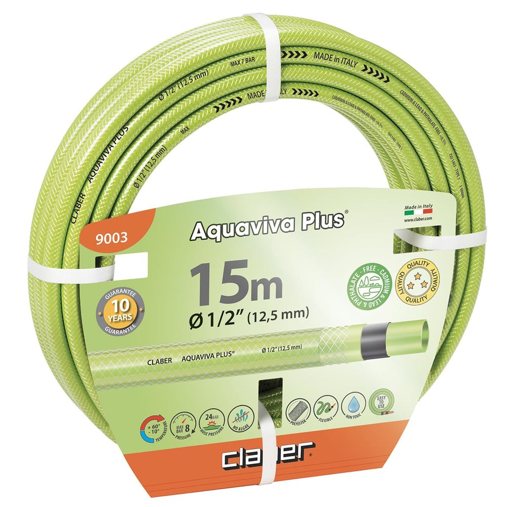 CLABER 9003 Premium Hortum Aquaviva Plus 1/2