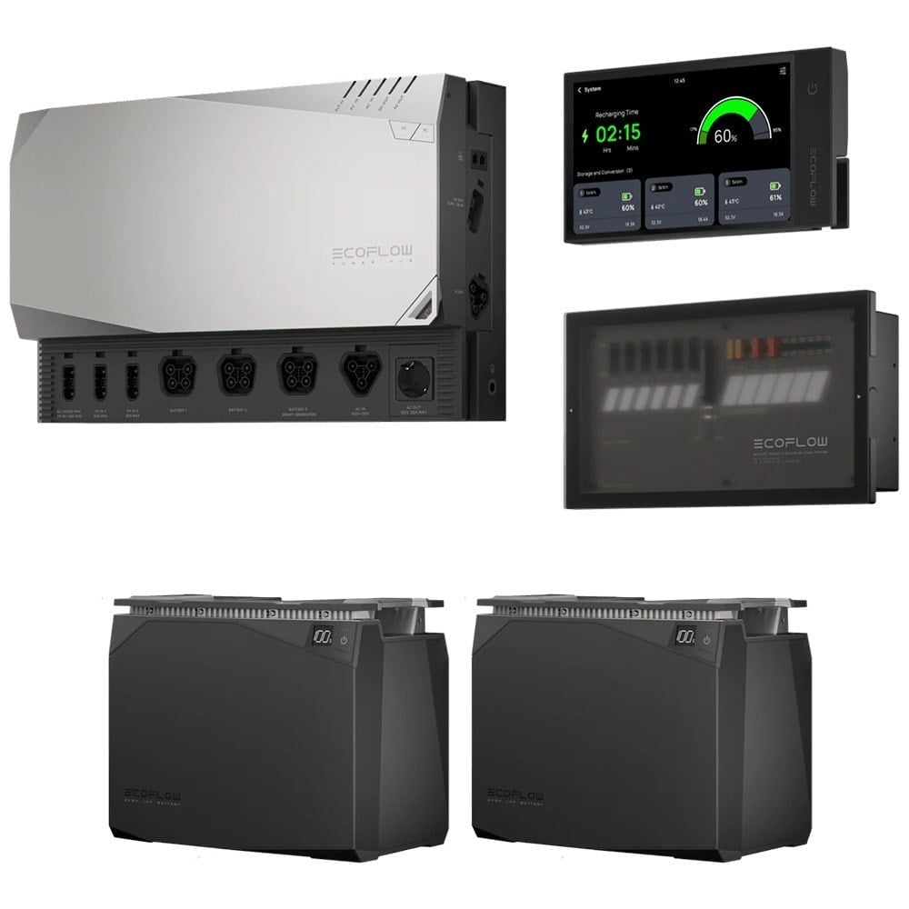 EcoFlow 4kWh Power Kit – 5kVA Entegre Enerji Sistemi