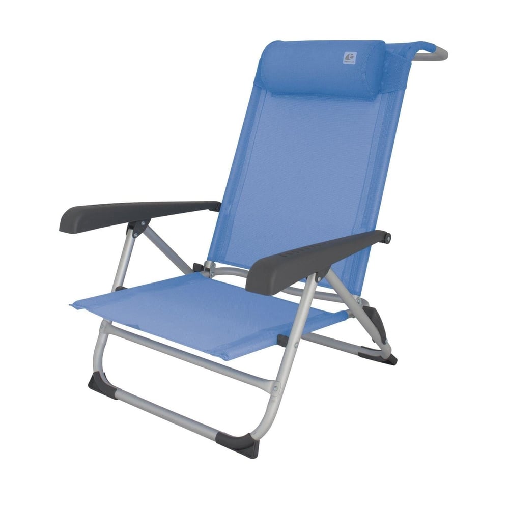 Eurotrail Acapulco Katlanabilir Plaj ve Kamp Sandalyesi - Royal Blue