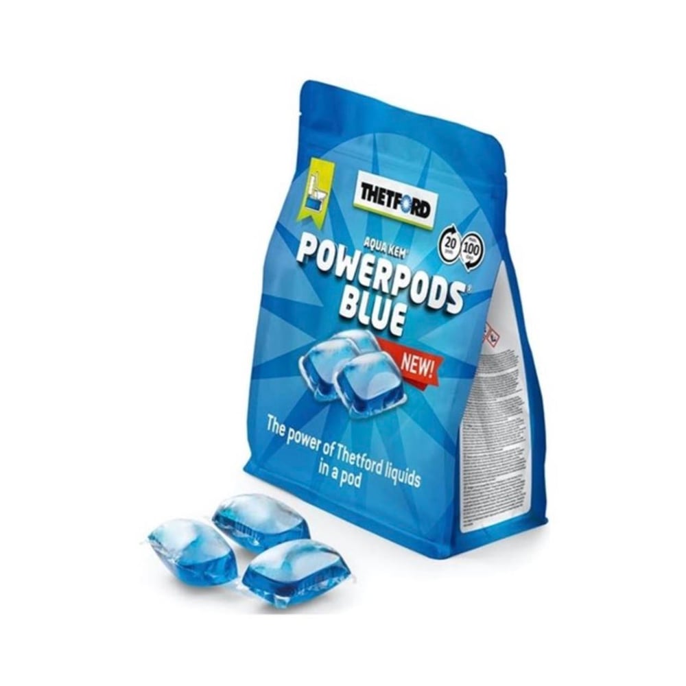 Thetford Powerpods Blue Kapsül Karavan Kirli Su Tankı Kimyasalı