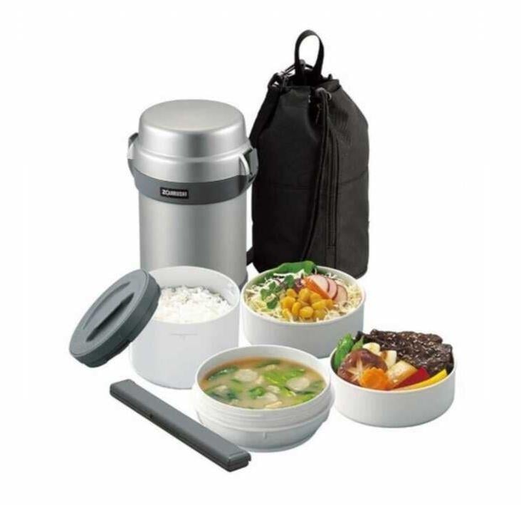 Zojirushi SL-JAF14-SA Vakumlu Yemek Termosu Kabı 1.23L Gümüş