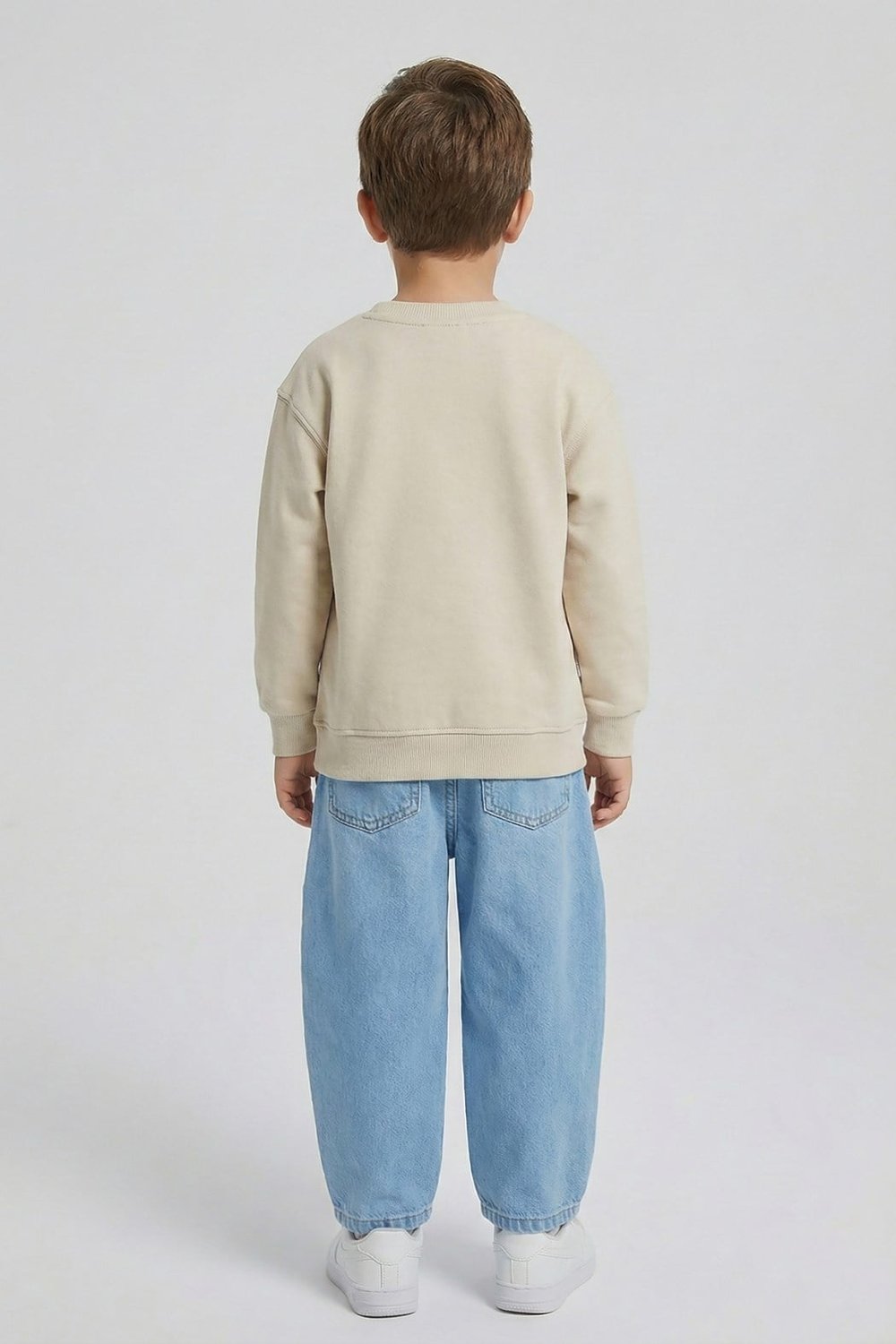 Erkek Çocuk Denim Kot Pantolon Mavi 2-7 Yaş