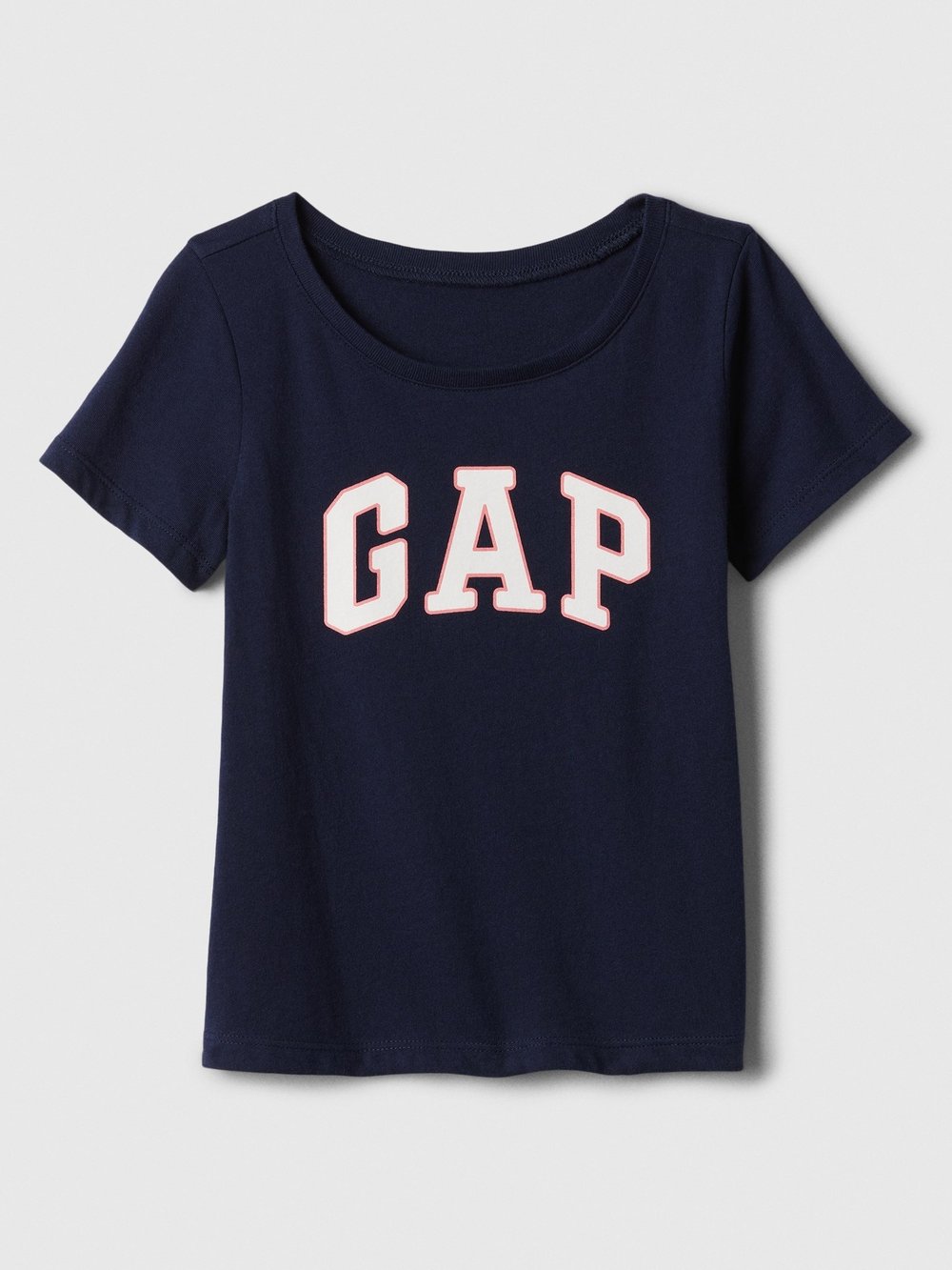 GAP Kız Bebek Gap Logo T-Shirt Lacivert
