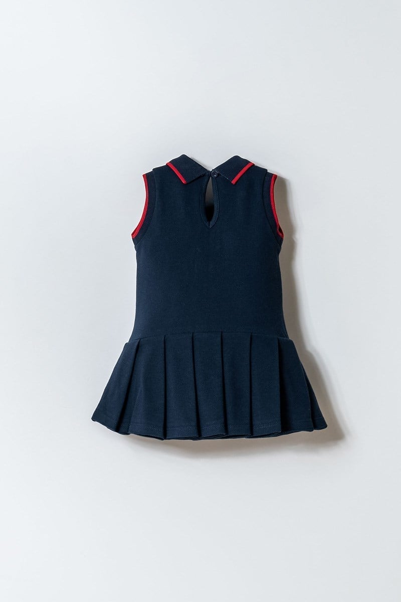 U.S. Polo Assn Kız Bebek  Elbise Lacivert