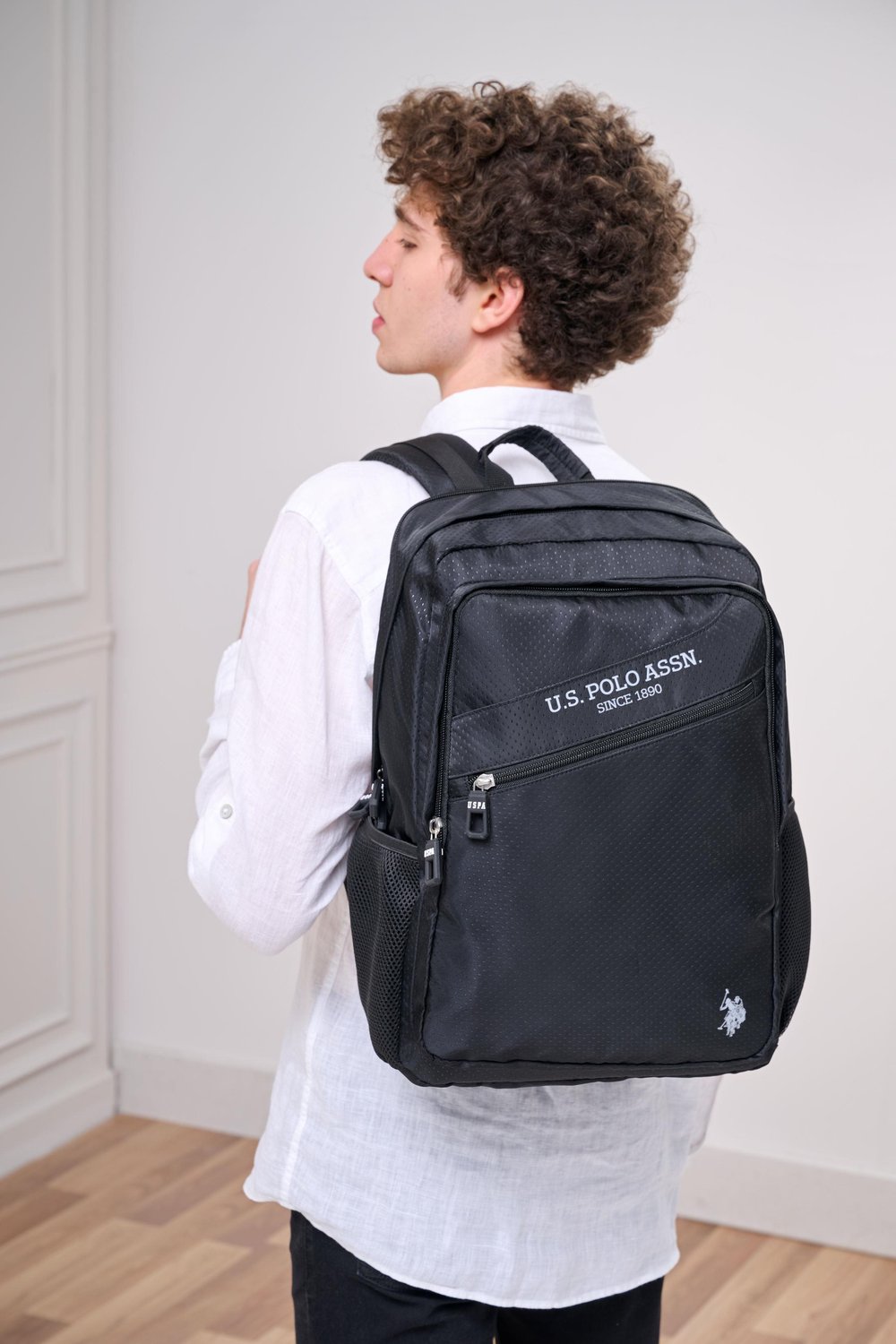 U.S. Polo Assn. Plcan24279 Sırt Çantası - Okul Çantası Siyah