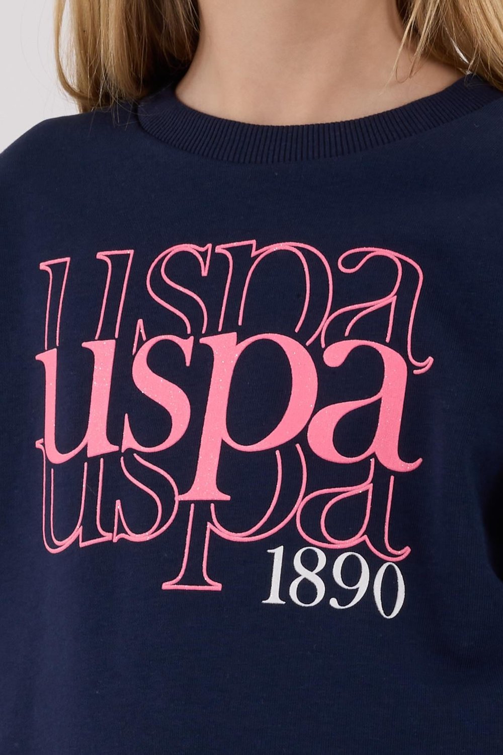 U.S. Polo Assn. Kız Çocuk Eşofman Takımı Lacivert
