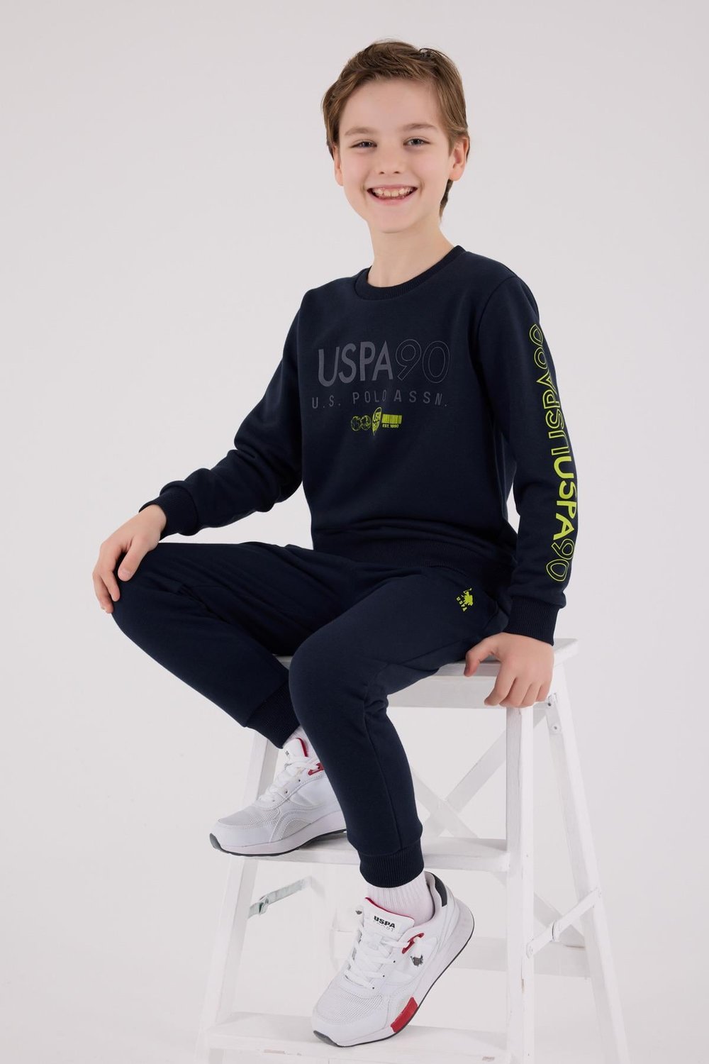 U.S. Polo Assn. Erkek Çocuk Eşofman Takımı Lacivert