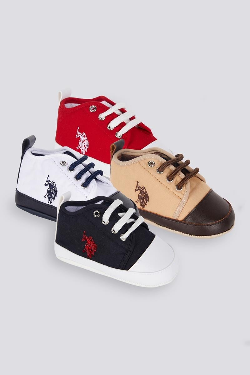 U.S. Polo Assn. Erkek Bebek Ayakkabı Kırmızı