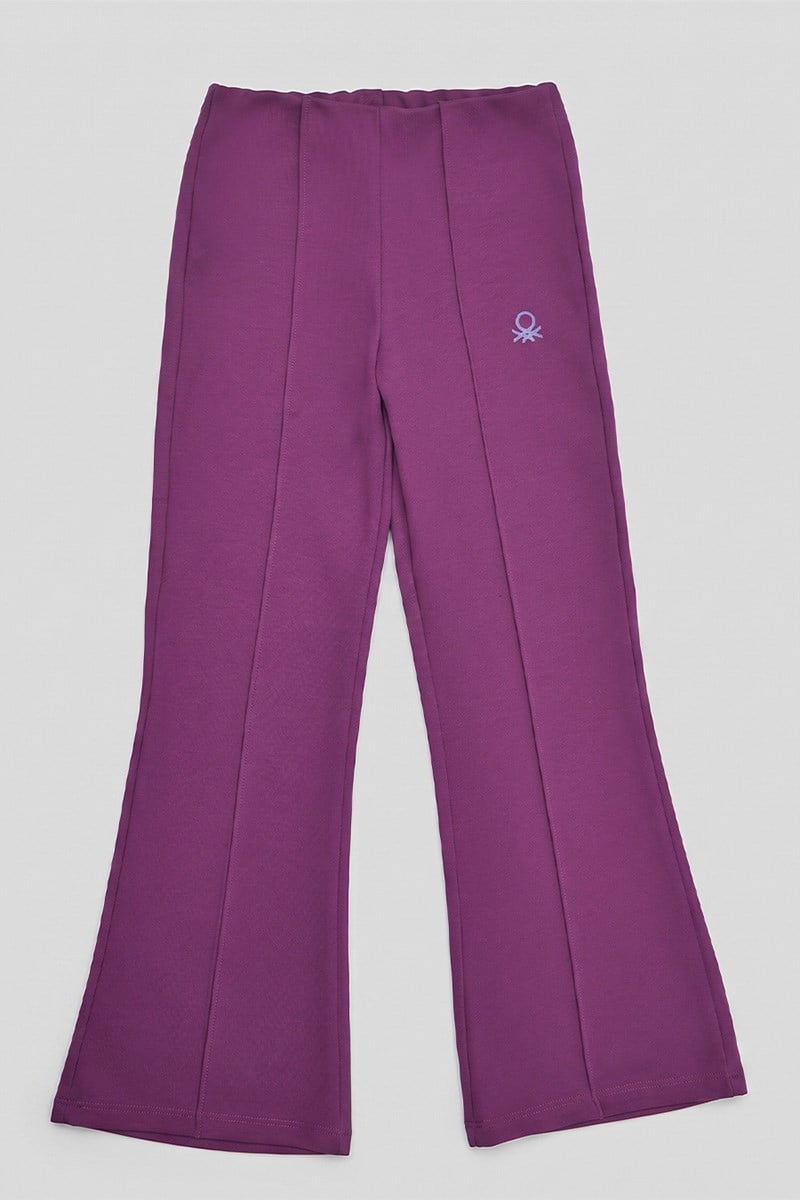 United Colors of Benetton BNT-G21553 Kız Çocuk  Tayt Menekşe