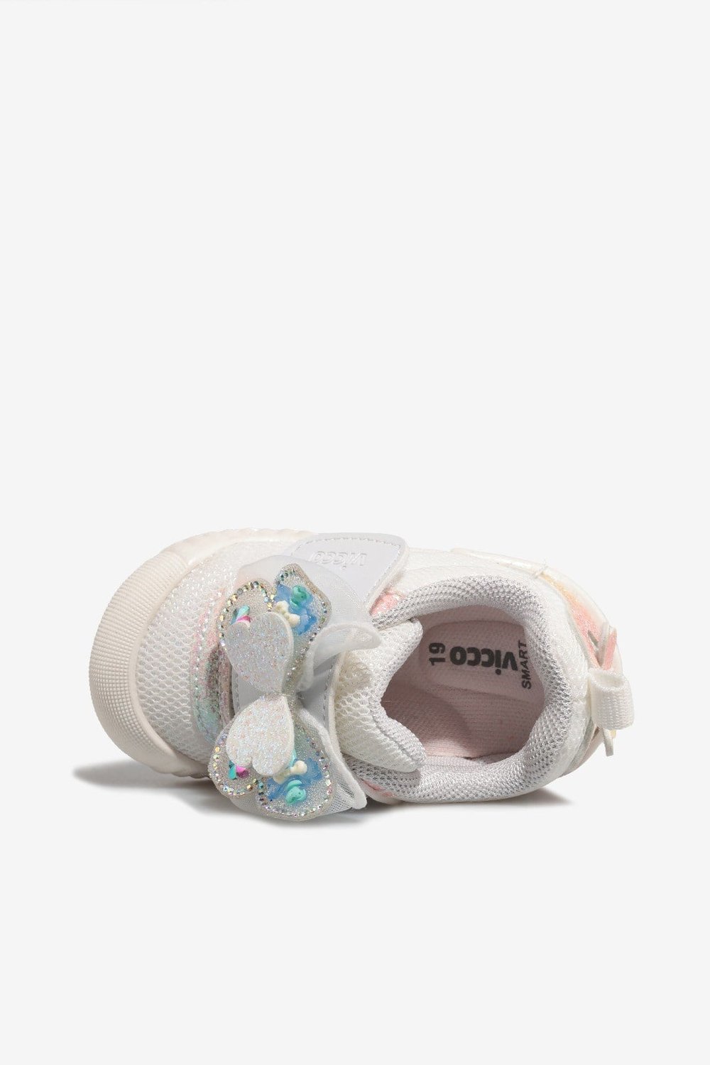 Vicco Sepira Tokalı Kız Bebek Beyaz Sneaker 19-21 Numara