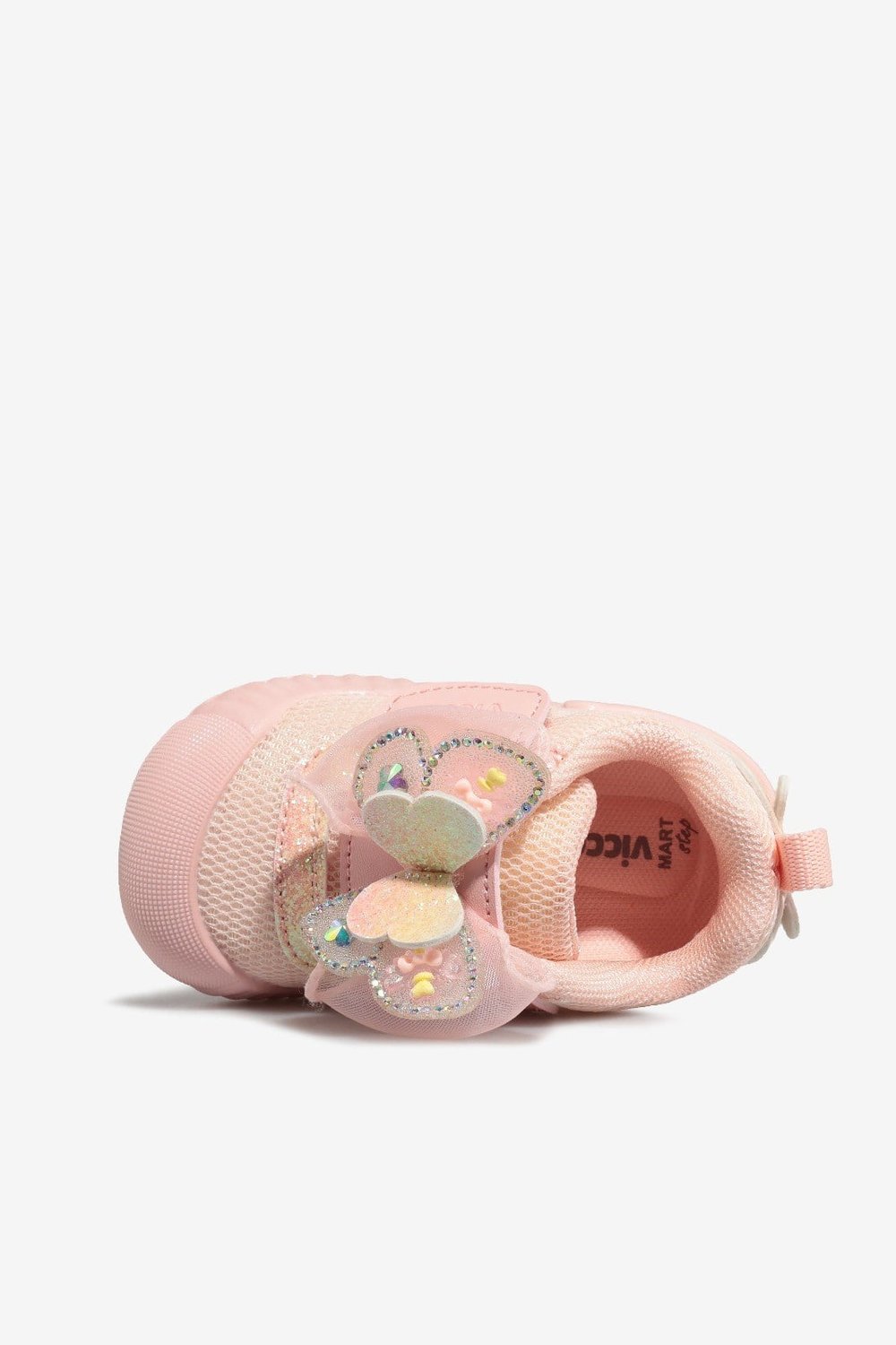 Vicco Sepira Tokalı Kız Bebek Pudra Sneaker 22-25 Numara