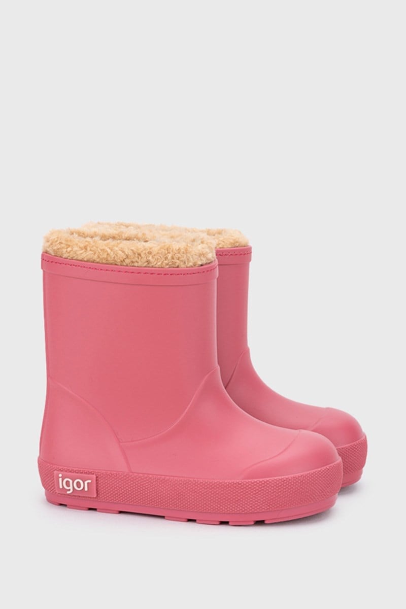 Yogi Borreguito İçi Yumuşak Tüylü Su Geçirmez Yağmur Çizmesi Unisex Çocuk YAĞMUR ÇİZMESİ W10306
