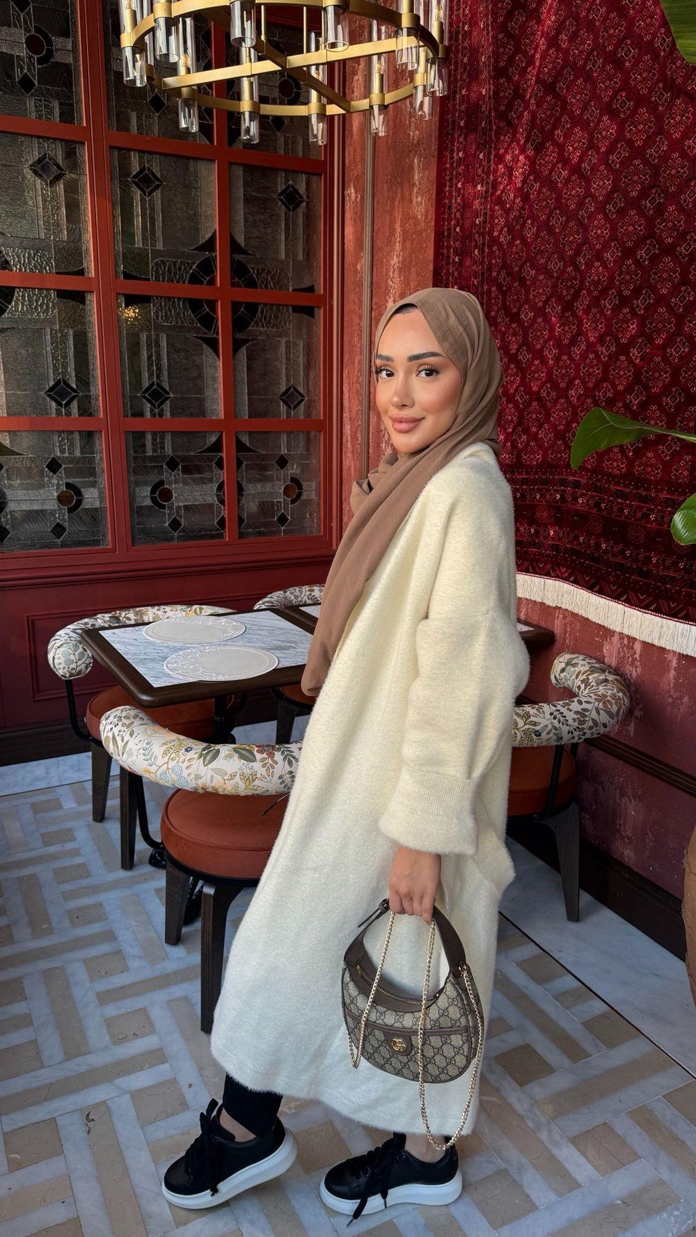 Angora Uzun Hırka | Bej