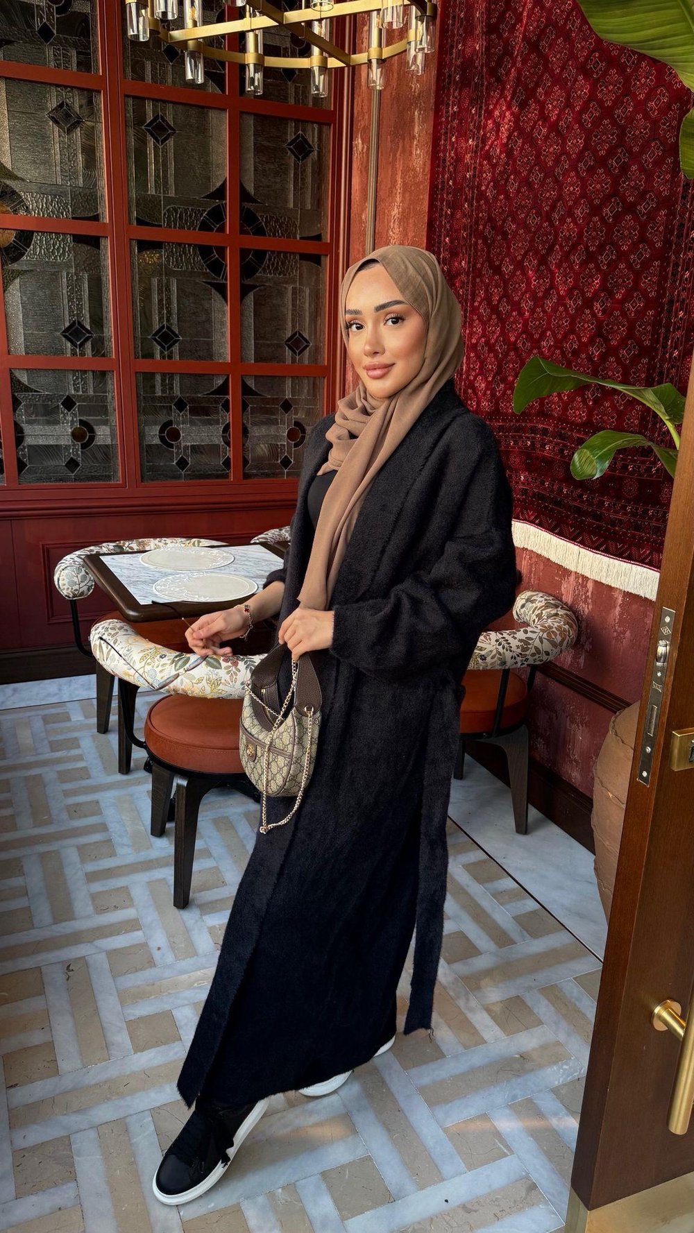 Angora Uzun Hırka | Siyah