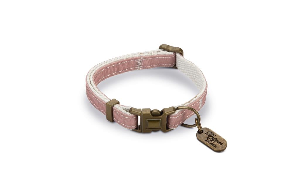 Beeztees DBL Kedi Boyun Tasması, Çift Katmanlı, Pudra Pembe, 20-30cm
