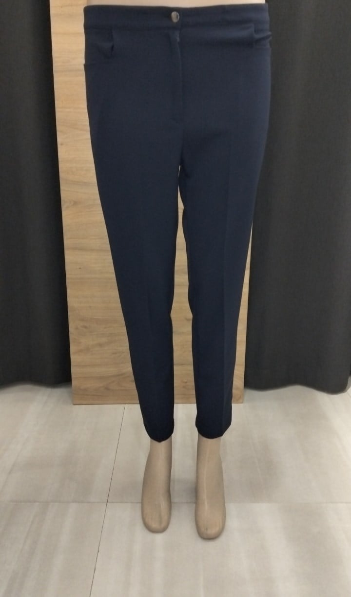 Yeni  Sezon Janset Dar Kalıp Düz Paça Kumaş Pantalon