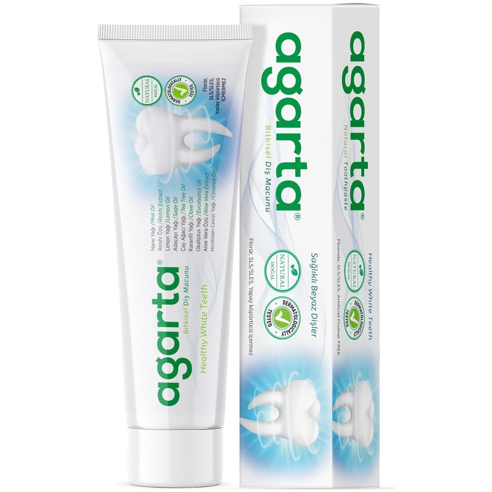 Agarta Diş Macunu Beyaz Dişler 100 Ml