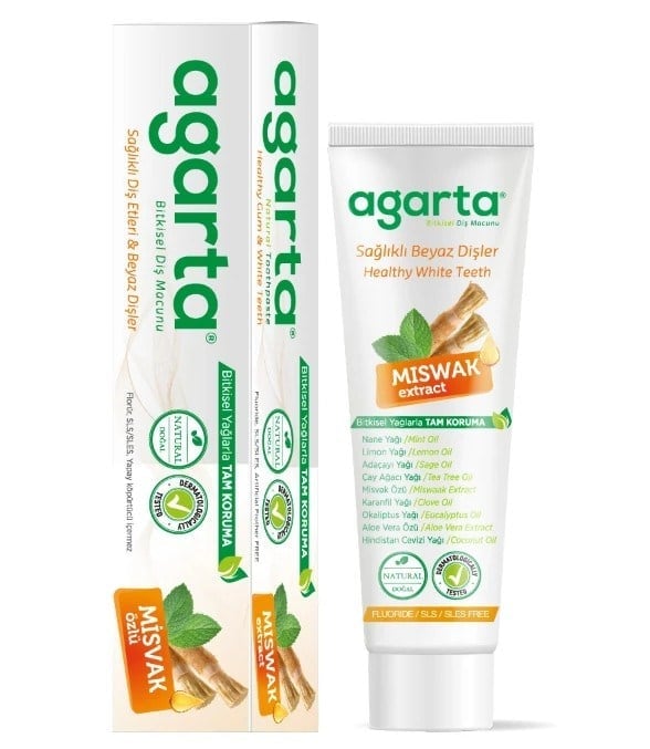 Agarta Diş Macunu Misvak Özlü 100 Ml