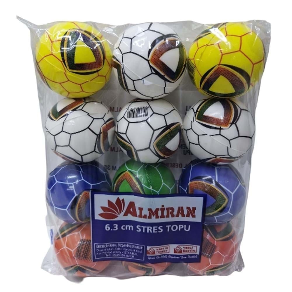 Almiran Stres Topu 6,3 Cm ALM 3501 12 li Paket