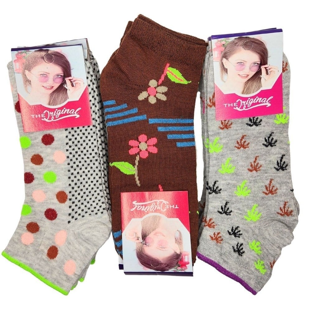 Bayan Kısa Patik Çorap x12 li Paket
