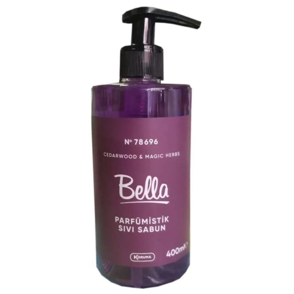 Bella Sıvı Sabun 400 Ml No:78696 Cedarwood & Magic Herbs x16 lı Koli