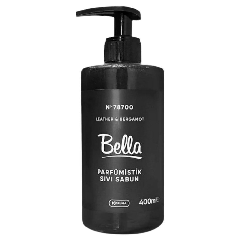 Bella Sıvı Sabun 400 Ml No:78700 Leather ve Bergamot x16 lı Koli