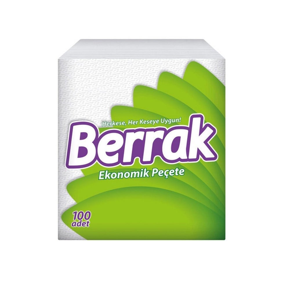 Berrak 100 lü Kare Peçete x32 li Koli