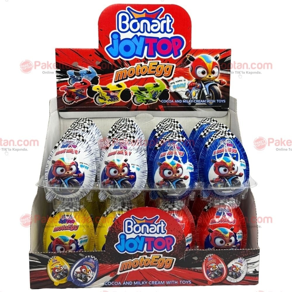 Bonart Joytop Yumurta Moto Egg x24 lü Paket