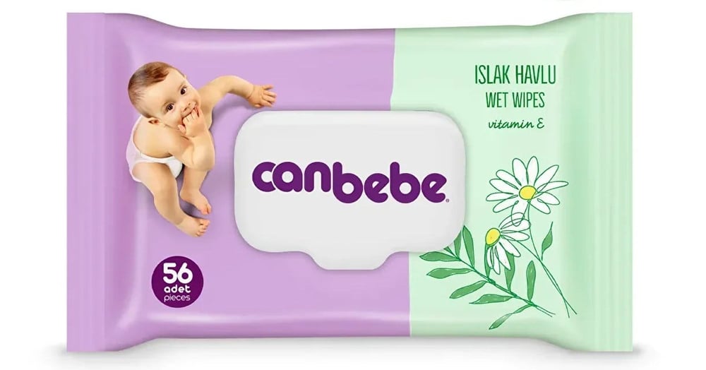 Canbebe 56 lı Islak Mendil x24 lü Koli