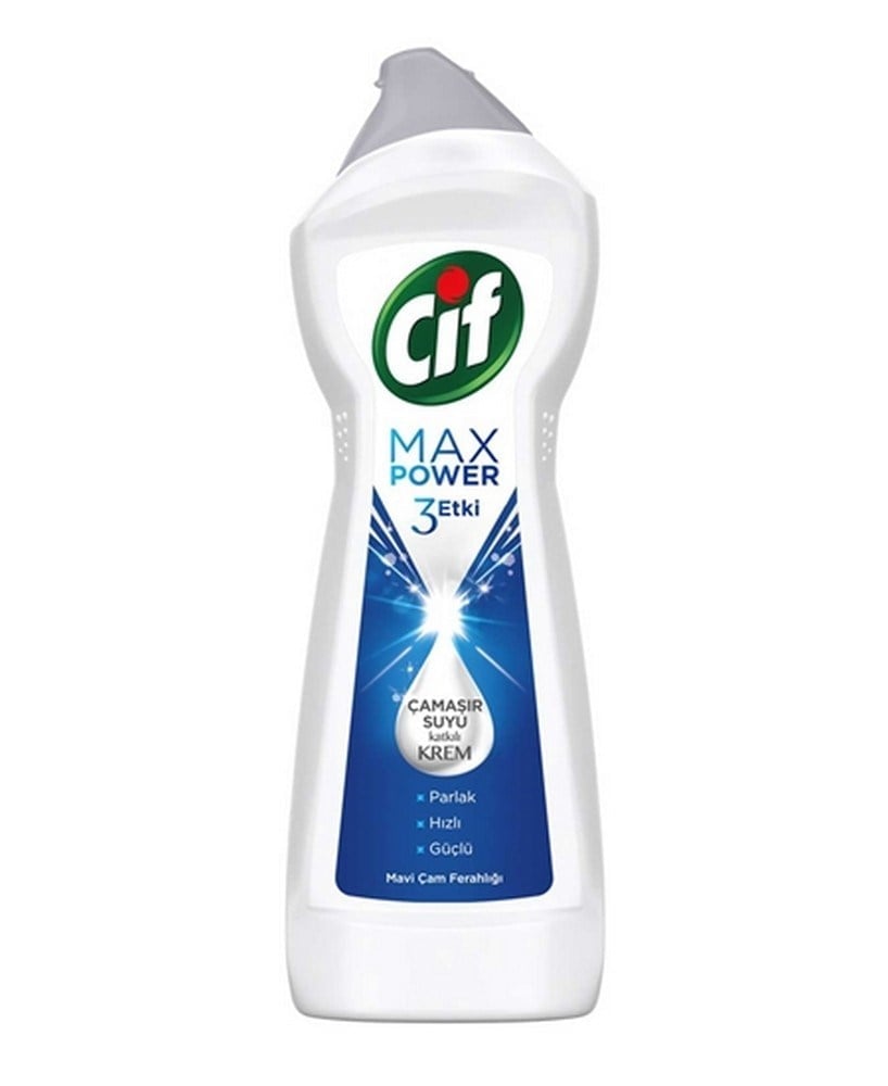 Cif Krem Max Power 450 Ml Mavi Çam