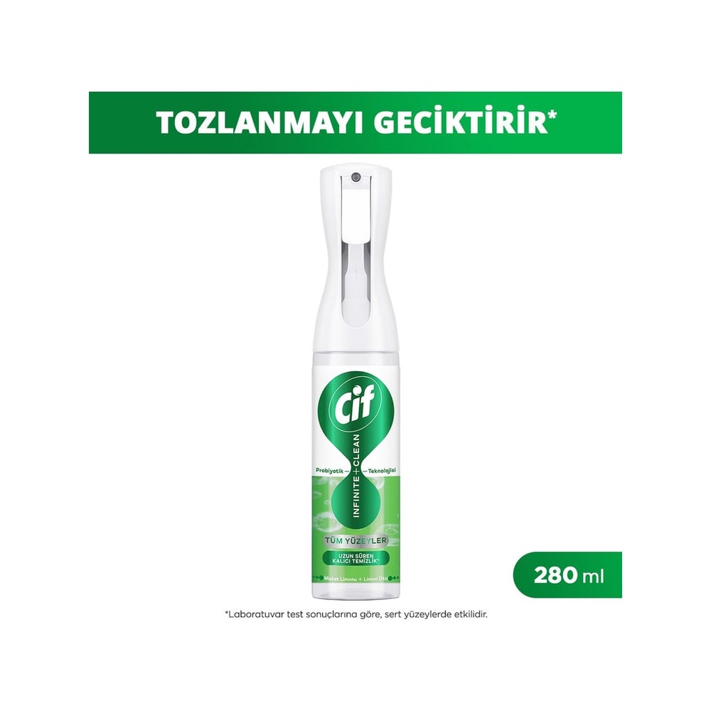 Cif Sprey İnfinite Clean Misket Limonu 280 Ml
