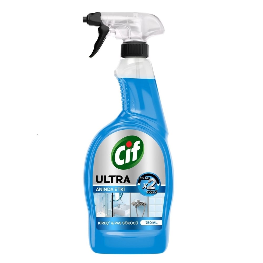 Cif Sprey Ultra Kireç ve Pas Sökücü 750 Ml