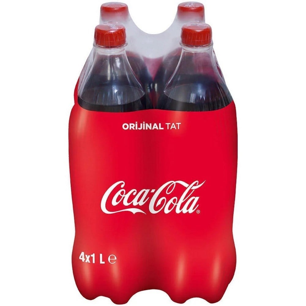 Coca-Cola 1 lt 4 lü Paket